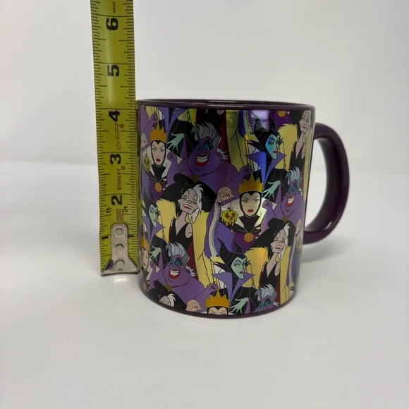 Disney Villains Mug Ursula Cruella Wicked Queen Maleficent 20 Oz Ceramic Purple - Picture 8 of 9
